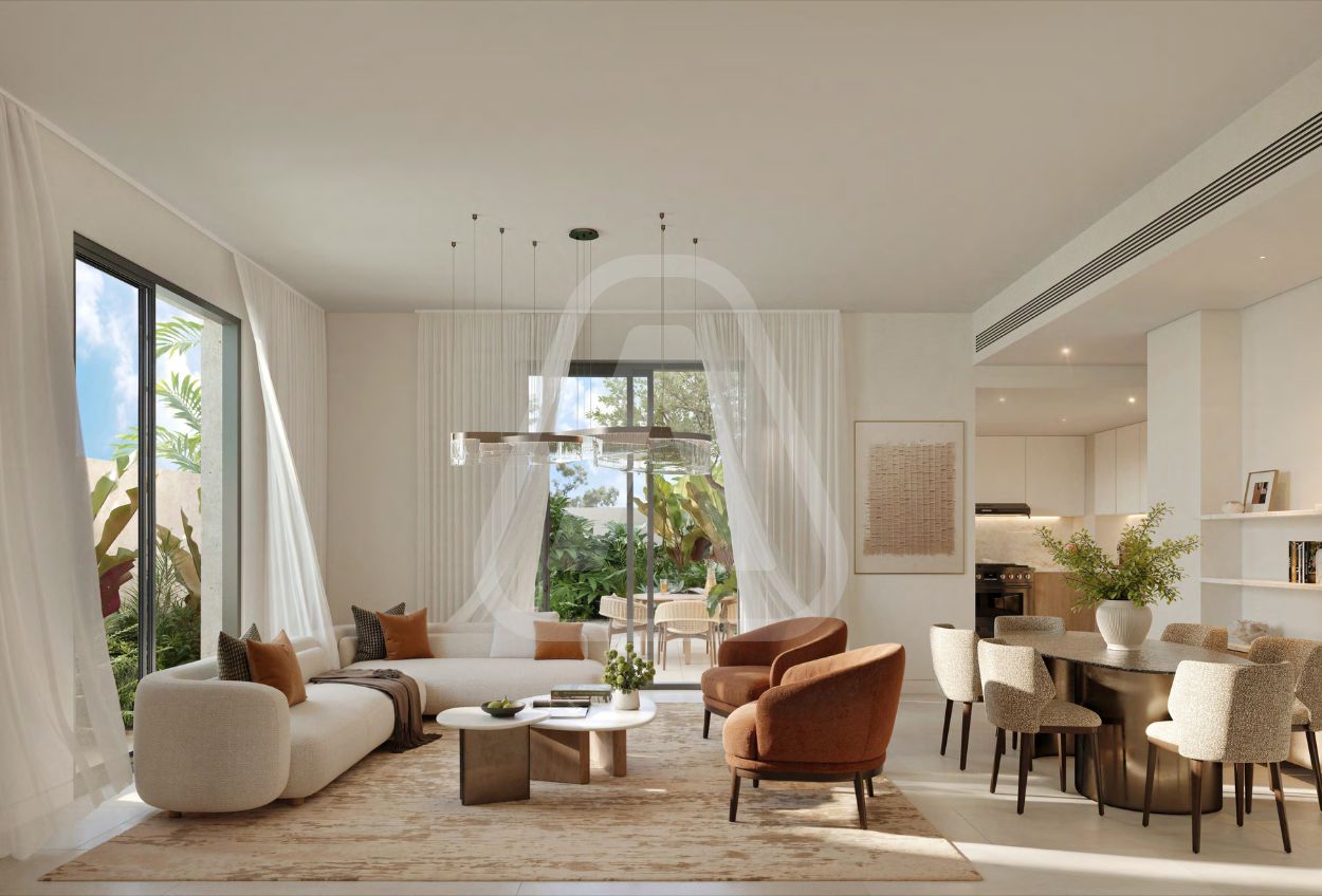 Al Ghadeer Gardens 1700 sqft townhouse exterior - Aldar Abu Dhabi
